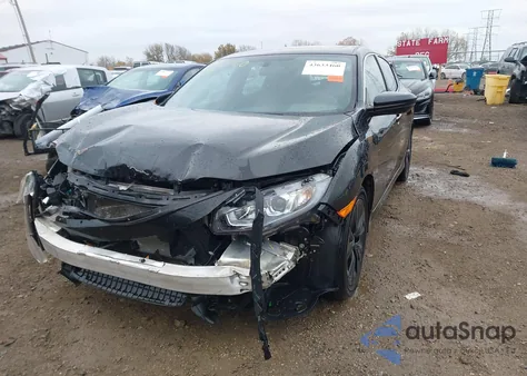 2018 Honda Civic Ex из США, поврежденный, VIN SHHFK7H57JU231492